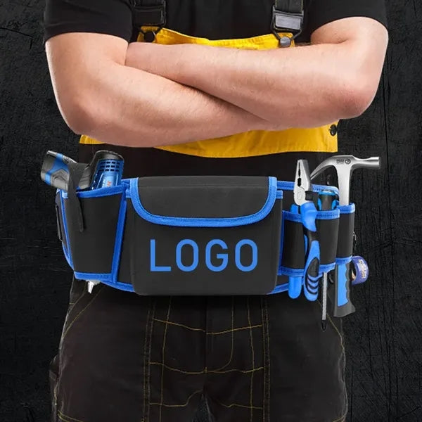 Adjustable Tool Belt Bag Oxford Fabric Fanny Pack Waterproof