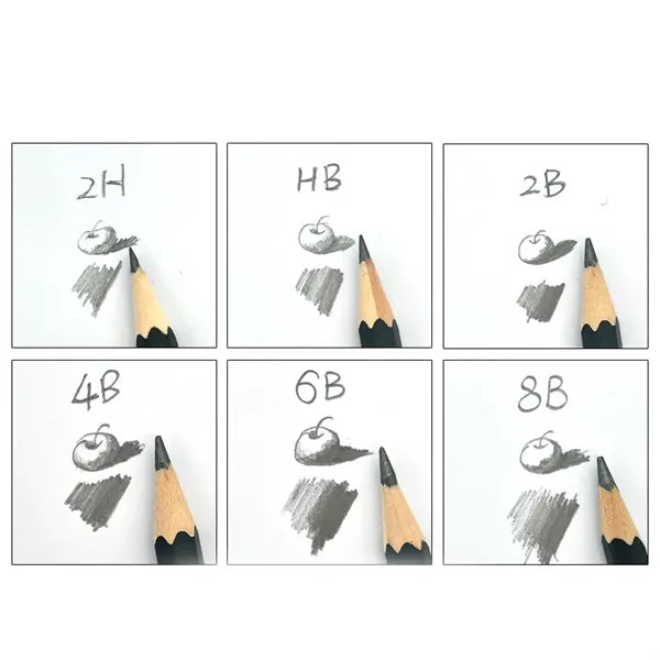 Graphite Sketch Pencils