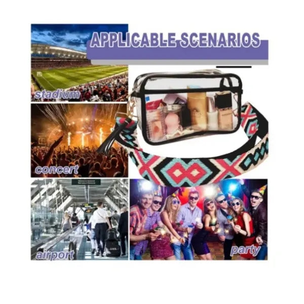 Clear Purse Women Bag Stadium Approved