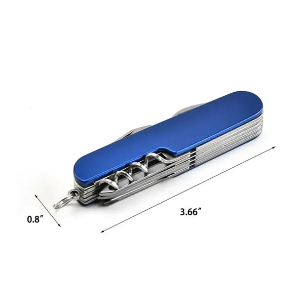 11 in1 Field Multi Tool Keychain Pocket Knife