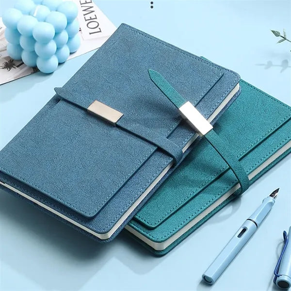 A5 PU Notebook With Card Holder