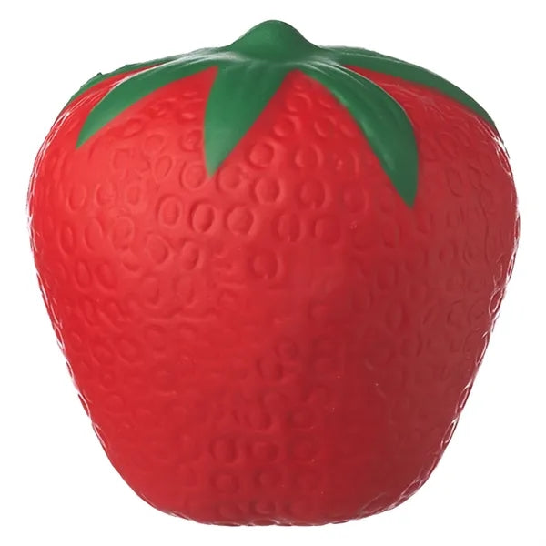 Strawberry Shaped Stress Reliever w/ Custom Logo