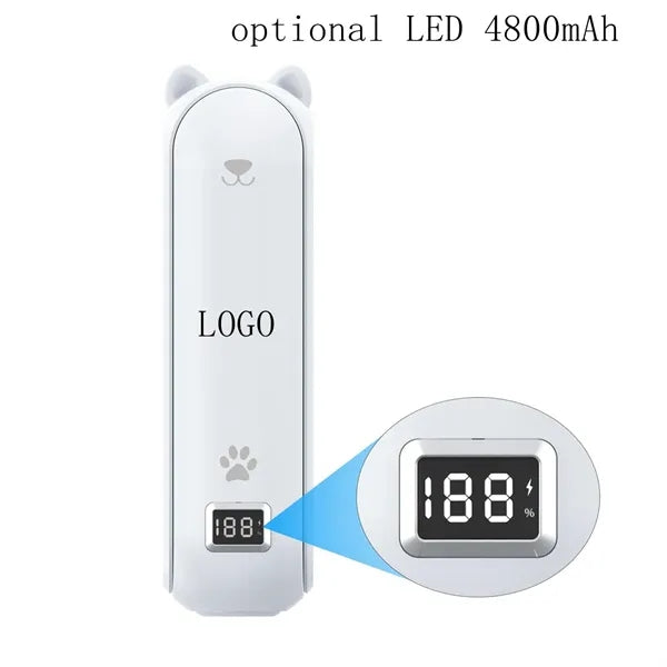 Handhold Mini Fan Portable Face Air Cooler LED Powerbank