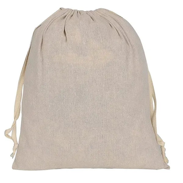 Organic Linen Cotton Bread Bag