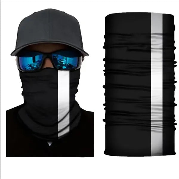 Multifunctional Headwear and Face Mask With Reflective Strip
