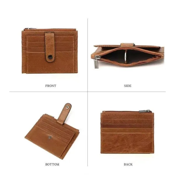 RFID Blocking Slim Small Designer Card Holder Wallet