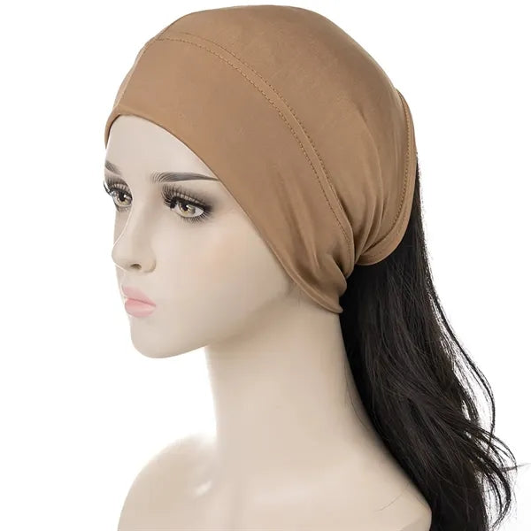 Ladies Pure Color Mercerized Bonnet