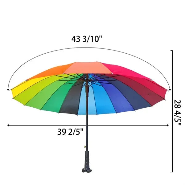 16K Super Rainbow Umbrella