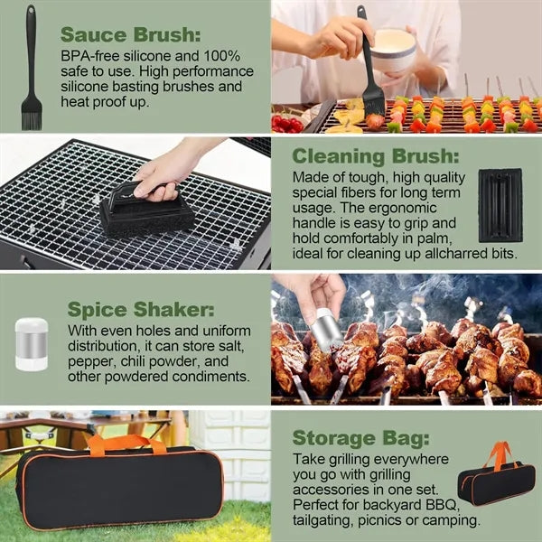 17 PCS Griddle Accessories Kit