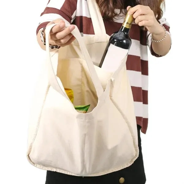 Canvas Grocery Tote Bag