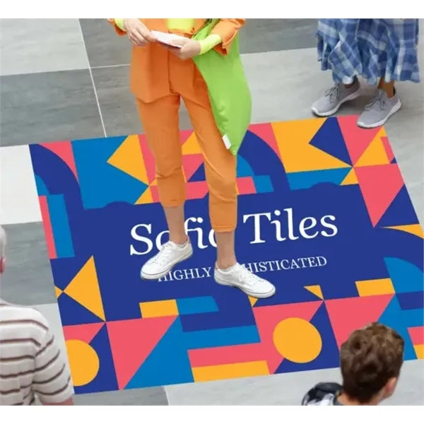 Floor Graphics, Surface Decal (12" x 12")