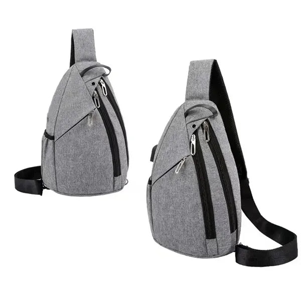 Crossbody Bag USB Charging Backpack