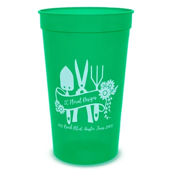 22oz Translucent Stadium Cups