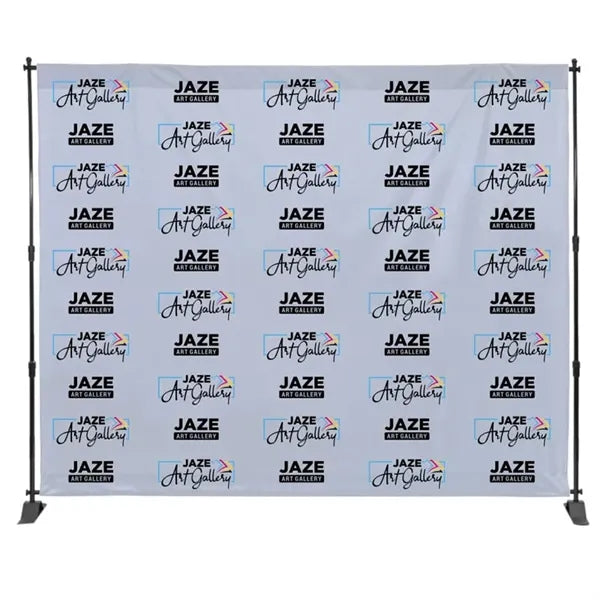 8ft X 10ft Step & Repeat Fabric Banner