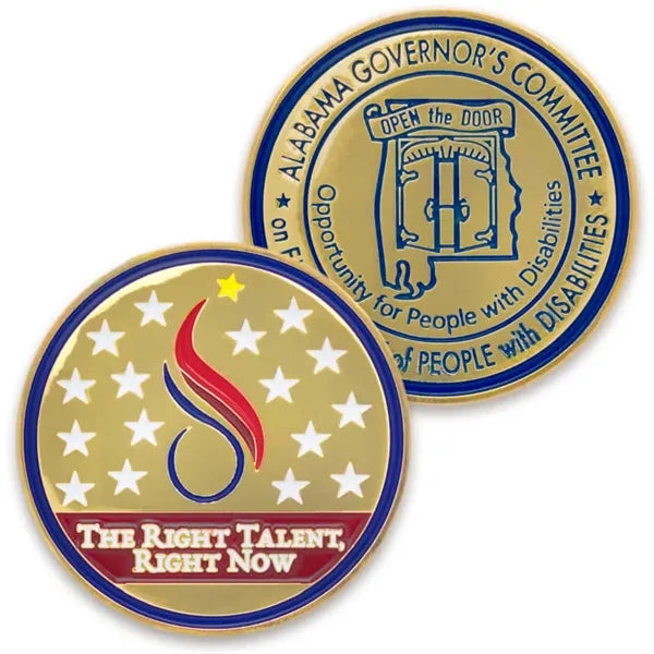 Custom Hard Enamel Challenge Coins