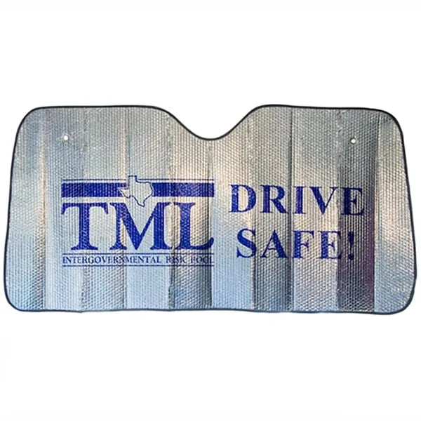 58 X 27 Inch Accordian Fold Mylar Sun Shades