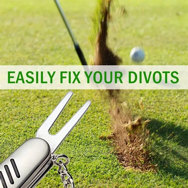 7-in-1 Stainless Steel Golf Tool Kit-Pocket & Portable