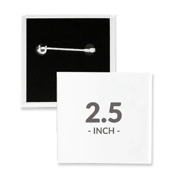 2.5 X 2.5 Inch Square Custom Buttons