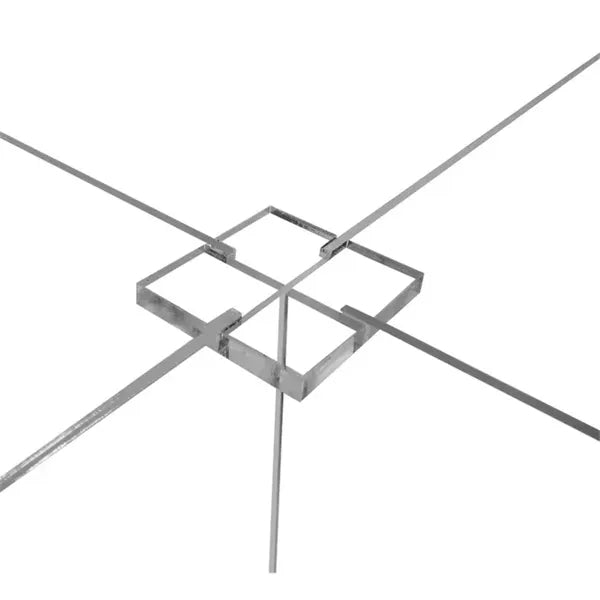 Office Tabletop Desk Divider Sneeze Guard (4' x 2' x 4')