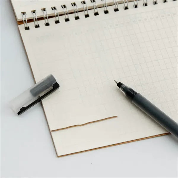 Transparent Ballpoint Gel Pen With Medium Point (0.5mm)