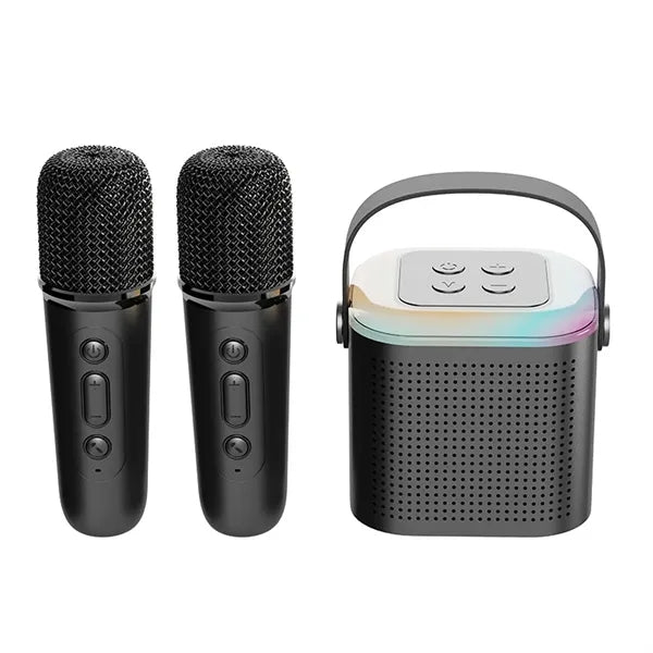 Karaoke Machine With 2 Wireless Microphone