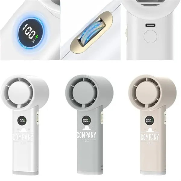 Portable Handheld Fan,Speed(1-100) Adjustable Turbo Mini Fan
