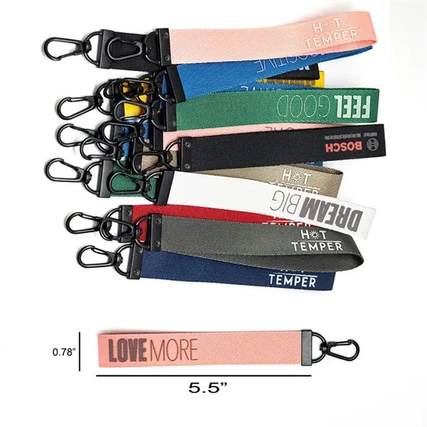 Webbing Wristband Key chains