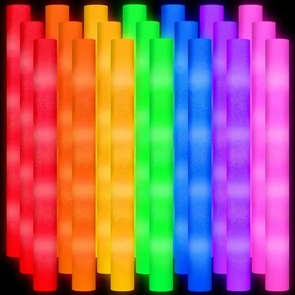 Colorful LED Light Up Foam Glow Sticks