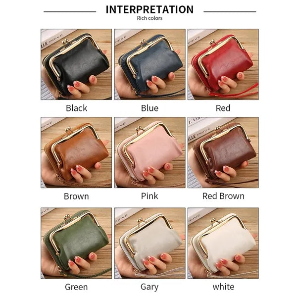 Detachable PU Leather Credit Wallet