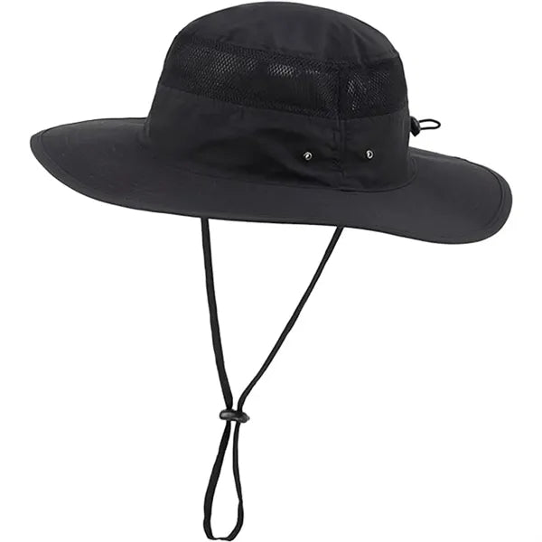 Full Color Wide Brim UV Protection Bucket Hat