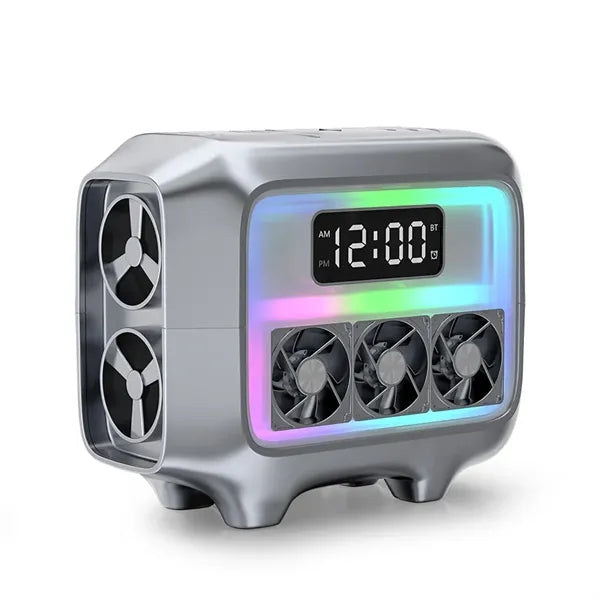 Wireless Charging Alarm Clock Speaker