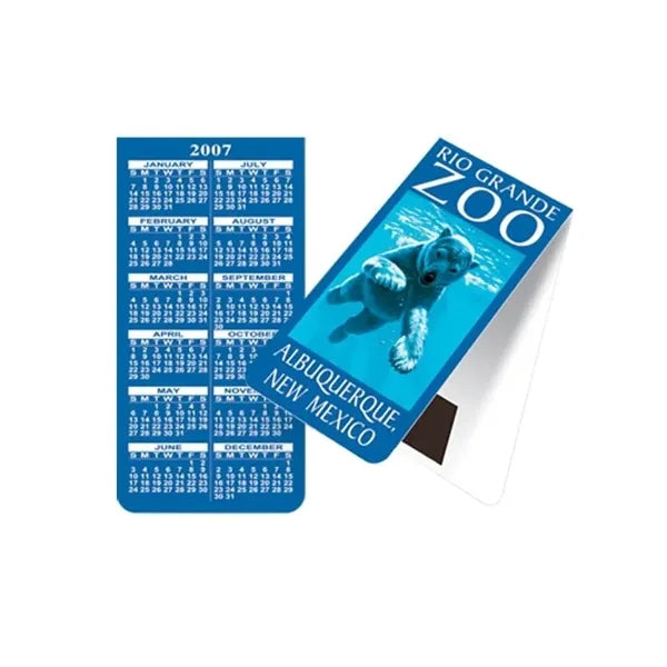 2"X8" Custom Printed Folding Magnetic Bookmarks