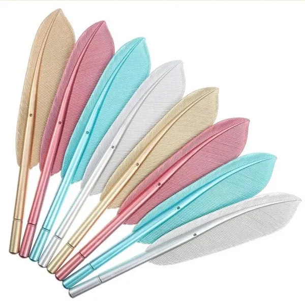 Custom Promotional Plastic Feather Pen