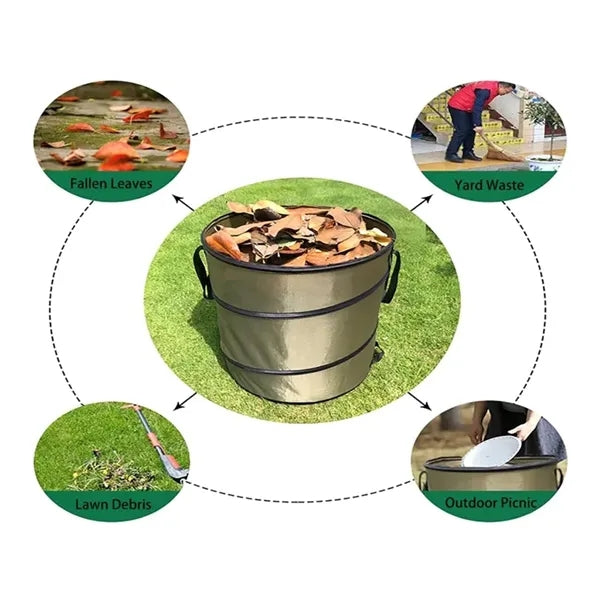 10 Gallons Camping Trash Bin