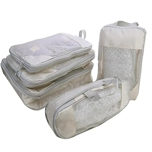 5Pcs Compression Packing Cubes Set For Suitcase
