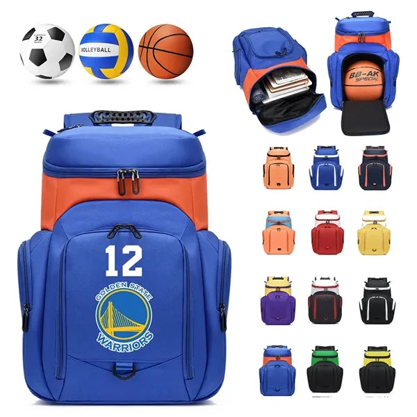 Basketball Backpack With Ball Compartment