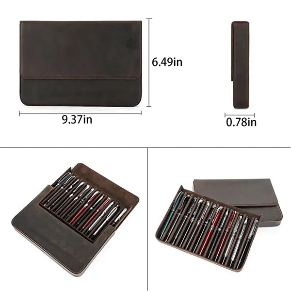 Large-capacity Handmade Magnetic Drawer-type Pen Storage Box
