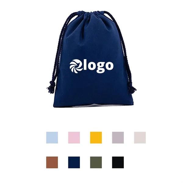 Cotton Muslin Drawstring Bag
