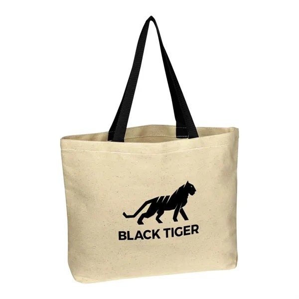 Natural Cotton Canvas Tote Bag