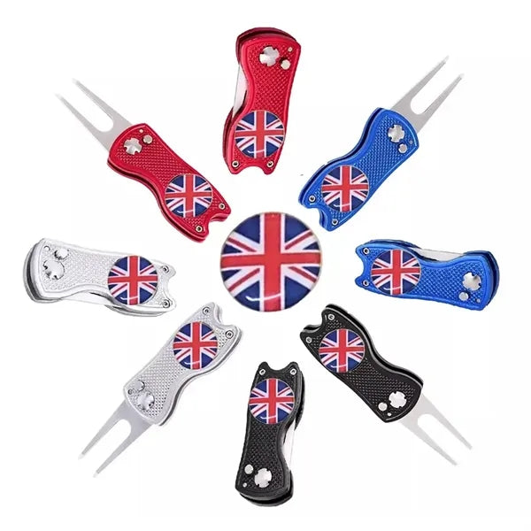Magnetic Golf Fork with Ball Marker