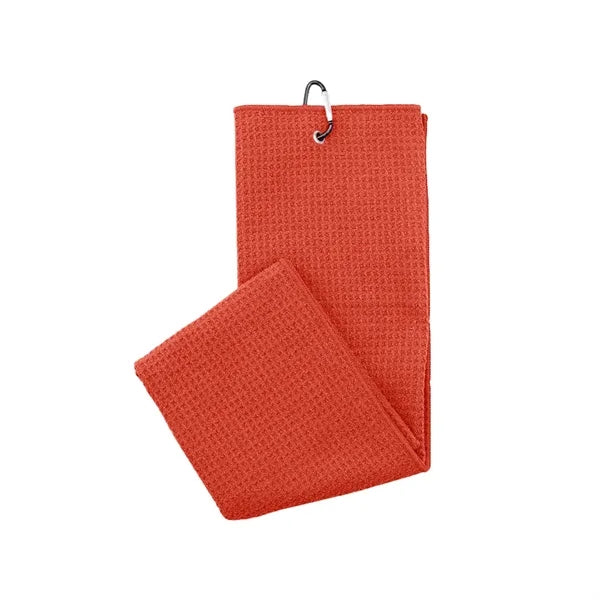 3 Holes Customized Tri-fold Golf Towel