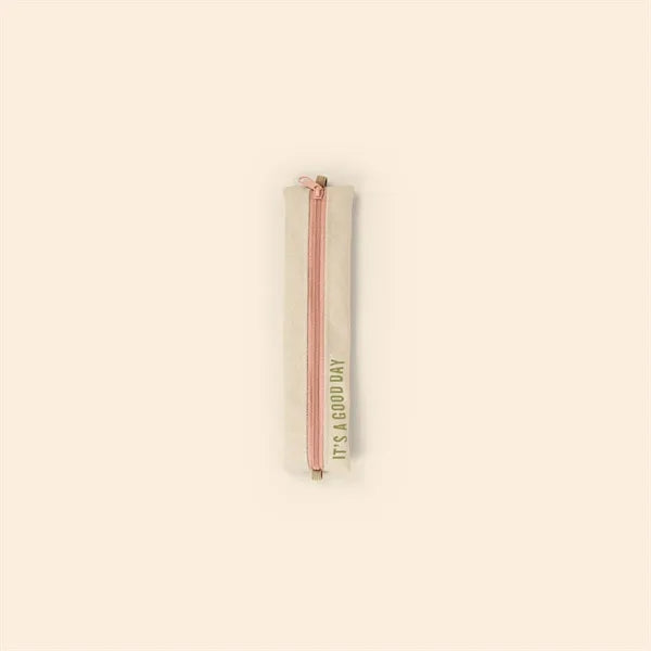 NOTEBOOK PEN POUCH - NATURAL CANVAS