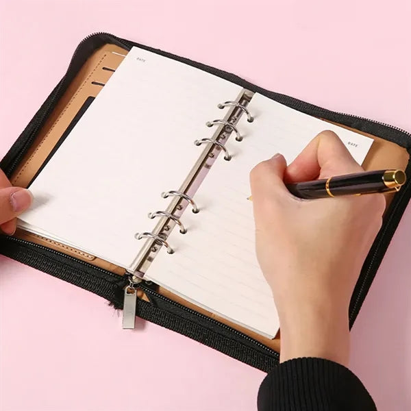 4 in 1 Padfolio with Binder Notebook Calculator Organizer