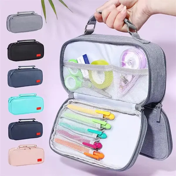 Large Capacity School Stationery Organizer