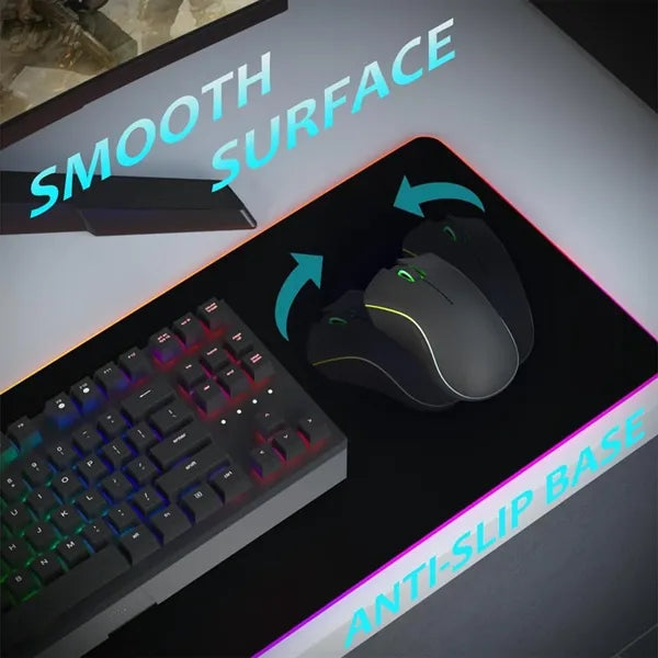 10W Wireless Charging RGB Gaming Mouse Pad