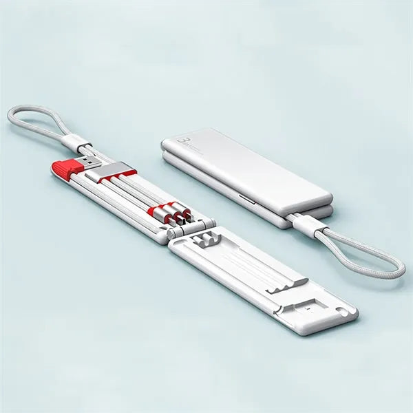 Retractable 3 In 1 Charging Cable