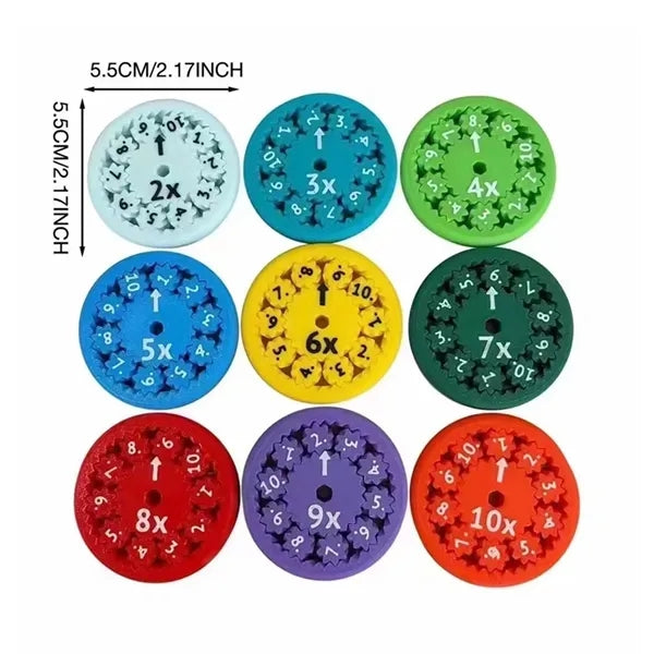 Math Fidget Spinners