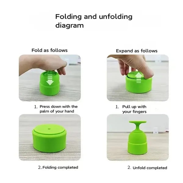 Folding Silicone Wine Glasses
