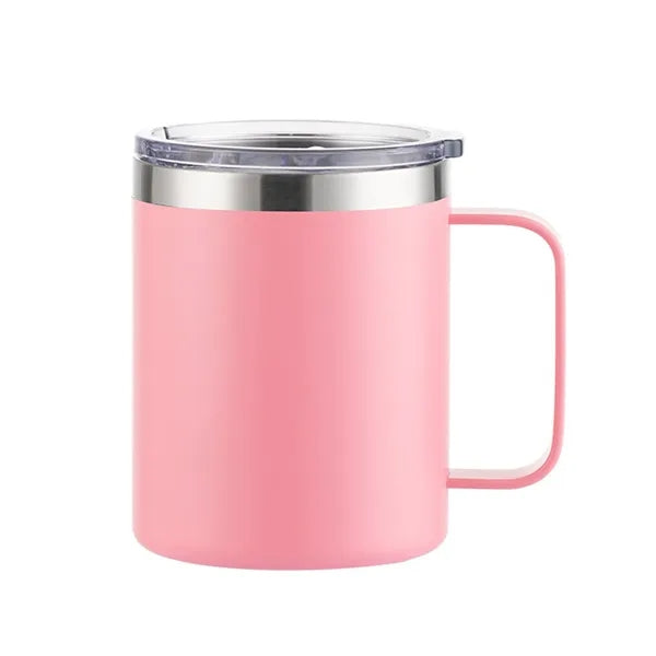 14oz Powder Coated Double Wall Stainless Mug
