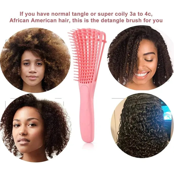 Shampoo Smooth Hair Octopus Comb